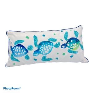 Pottery barn teen sea creatures decorative pillow
